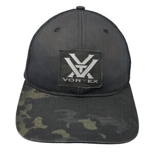 Vortex Snapback Trucker Hat Multicolor One Size Adjustable Mesh Back Camouflage
